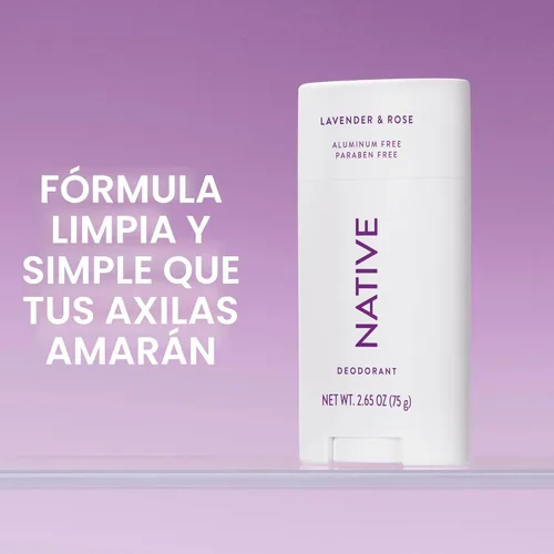 Miniatura 2 de Native Deodorant - Desodorante natural para mujeres y hombres, desodorante sin aluminio, con bicarbonato de sodio, probióticos, aceite de coco