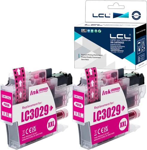 Miniatura 9 de LCL Cartucho de tinta de repuesto compatible para Brother LC3029 XXL LC3029BK de alto rendimiento MFC-J5830DW J5830DWXL J5930DW J6535DW J6535DWXL