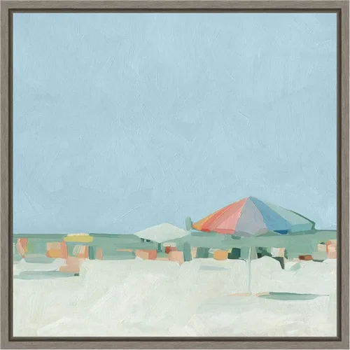 Miniatura 9 de Amanti Art Lienzo enmarcado para pared, 16 x 16 pulgadas, paleta de verano II por Emma Scarvey, lienzo enmarcado para pared, obras de arte