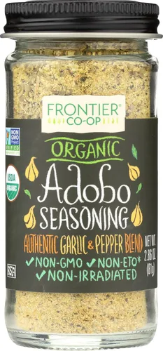 Miniatura 6 de Frontier Co-op Condimento multiusos, cebolla, perejil, albahaca, cáscara de limón, tomillo, ajo y otras especias aromáticas, sin sal, Kosher 1.2