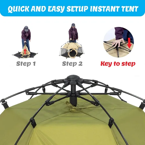 Miniatura 6 de Catio Outdoor Cat Enclosure Cat Tent with 2 Doors, Waterproof & Portable, Mesh Wall, Connectable to Play Tunnels,Indoor/Outdoor Cats Enclosed