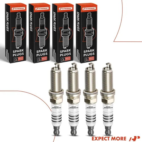 Miniatura 9 de A-Premium Bujías de Iridio y Platino Compatibles con Ford Explorer, Escape, Fusion, Focus, Mustang, Taurus y Lincoln MKZ, MKC, MKT - Turbocargado