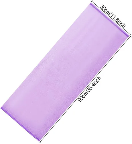 Miniatura 4 de 5 toallas exfoliantes, paño exfoliante japonés para la ducha, toalla de baño para la espalda, toalla de baño coreana de esponja de nailon