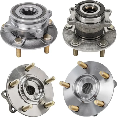 Miniatura 278 de Detroit Axle - Kit de nudillos de dirección delantera izquierda para Ford Edge Lincoln MKX 07-10, cojinete de rueda del lado del conductor, nudillo