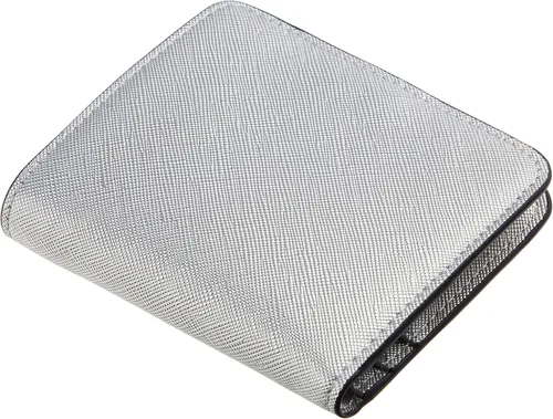 Miniatura 7 de Gostwo - Cartera compacta de piel genuina de lujo para mujer con bloqueo de RFID y ventana de identificación