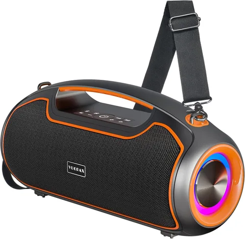Miniatura 10 de Altavoces Bluetooth portátiles inalámbricos de actualización, sonido fuerte de 200W (pico)/graves profundos para fiesta, altavoz impermeable al aire