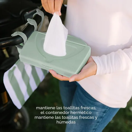 Miniatura 8 de Ubbi Tapete para cambiar pañales para bebé, suave y cómodo, accesorio imprescindible para recién nacidos, fácil de limpiar, almohadilla plegable