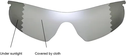 Miniatura 3 de walleva Lentes de repuesto para Oakley RadarLock Pitch balística 10opciones disponibles