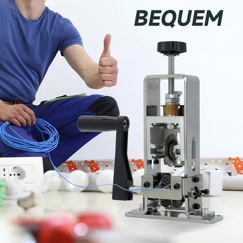 Miniatura 6 de Pelacables de 0.039-0.984 in, herramienta pelacables, máquina para manivela o taladro, manual que se puede fijar o quitar, pelacables para reciclaje