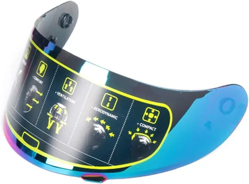 Miniatura 9 de Casco de motocicleta de fibra de carbono Cara completa Motocross Off Road Moto Street Bike Racing Cascos