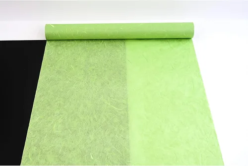 Miniatura 9 de Papel de morera coreano HanJi con textura de fibra natural, envoltura de regalo, papel tapiz decorativo UnYong-Ji rollo marrón 21.3 in x 65.6 ft