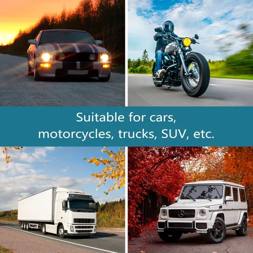 Miniatura 9 de Elook - Silbatos de advertencia para venado, dispositivo para automóvil, salva venados, cinta adhesiva acrílica a doble cara mejorada