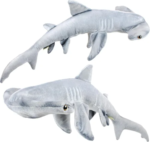 Miniatura 5 de TigerHart MC The Hammerhead Shark - Peluche de 31 pulgadas