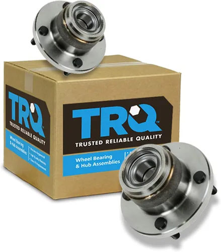 Miniatura 205 de TRQ Juego de conjunto de rodamiento de rueda delantera y buje de 2 piezas Compatible con Chevrolet Cobalt 2005-2010 HHR 2006-2011 Pontiac G5