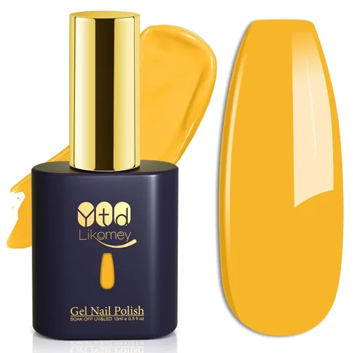 Miniatura 21 de YTD Likomey Esmalte de uñas de gel blanco, 0.5 onzas líquidas, manicura y pedicura para manicura y pedicura de verano, esmalte de color UV, 0.5
