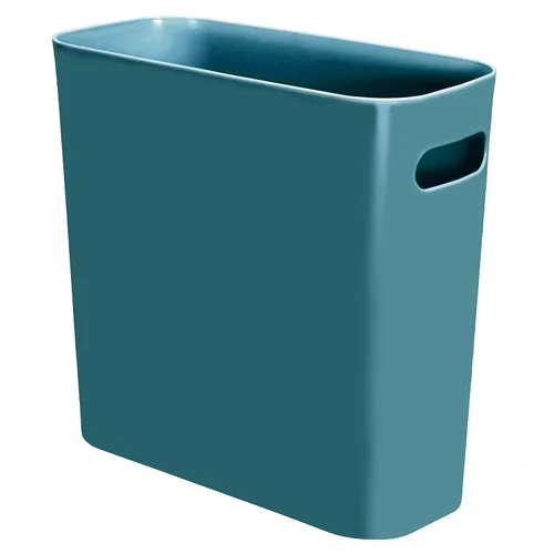 Miniatura 6 de Youngever Cubo de basura delgado de 1.5 galones, contenedor de basura de plástico, cubo de basura pequeño con asas para hogar, oficina, sala