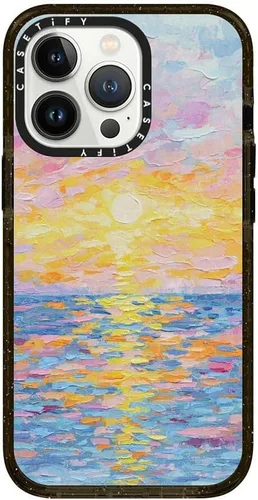 Miniatura 48 de CASETiFY Impact - Funda para iPhone 13 [protección contra caídas de 6.6 pies/compatible con Magsafe] Black Kingsnake, color negro transparente