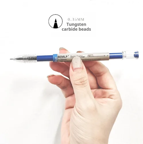 Miniatura 6 de BEMLP Bolígrafo de tinta de gel de punta extra fina de 0.014 in, bolígrafos de gel de secado rápido, bolígrafos de gel para escuela, oficina