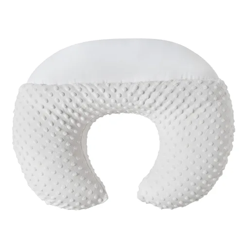 Miniatura 11 de Juego de almohada de lactancia con funda para mamás que amamantan, almohadas de lactancia ultrasuaves para bebé recién nacido niño o niña