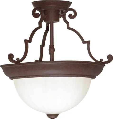 Miniatura 4 de Nuvo Lighting SF76-129 - Montaje empotrado de tres luces de transición en acabado blanco, 15.25 pulgadas
