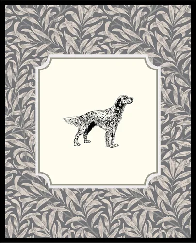 Miniatura 16 de Poster Master Póster Vintage de Cocker Spaniel Inglés - Impronta Retro de Perro - Arte Floral - Arte de Cachorros - Arte para Amantes de Animales