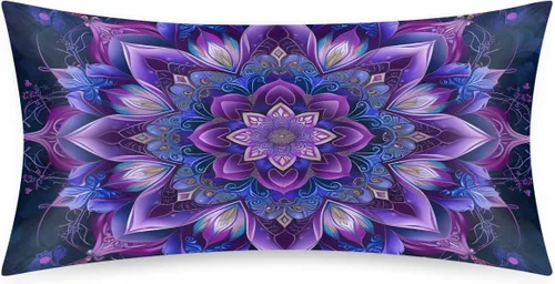 Miniatura 36 de Funda de almohada de satén de unicornio rosa lindo para cabello y piel, tamaño estándar, funda de almohada de seda suave de satén refrescante