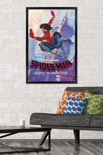 Miniatura 2 de Trends International Marvel Spider-Man: Across The Spider-Verse - Pavitr Prabhakar - Póster de pared de una hoja, 34 pulgadas de largo x 22.4