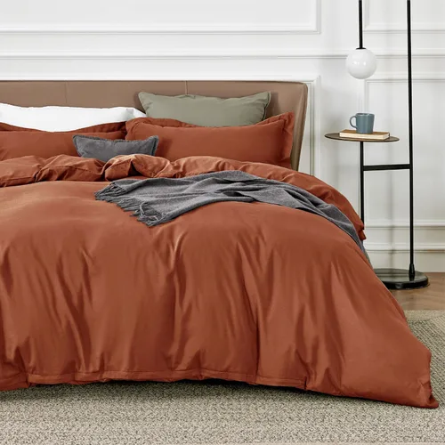 Miniatura 30 de Bedsure - Juego de funda de edredón tamaño individual/individual XL - Juego de ropa de cama suave de microfibra cepillada doble para niños