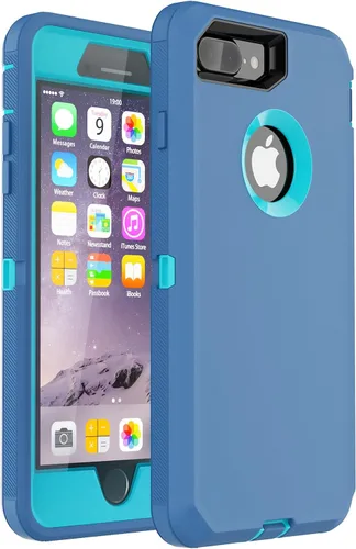 Miniatura 8 de Co-Goldguard Funda para iPhone 8 Plus Funda para iPhone 7 Plus con Protector de Pantalla [A Prueba de Golpes] [A Prueba de Caídas]