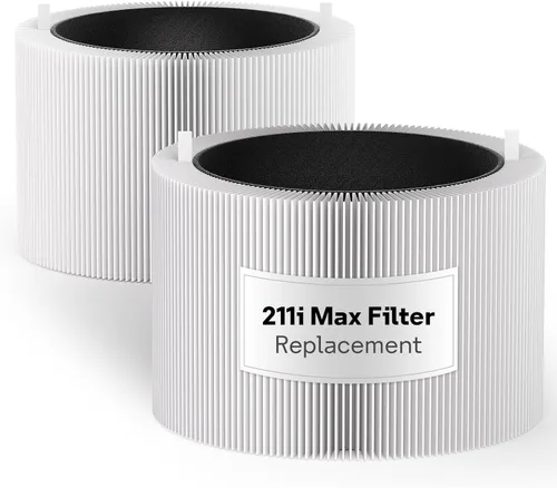 Miniatura 7 de Leemone Paquete de 2 filtros Blue Pure 211i Max AllergenBlock de repuesto compatibles con Blue Pure 211i Max Air Puri-fier, True HEPA y filtro