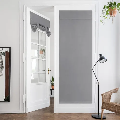 Miniatura 110 de HOMEIDEAS Cortinas Opacas para Aula para Puerta Principal, Cubierta de Ventana de Puerta de Aula, Persianas de Privacidad con Aislamiento Térmico