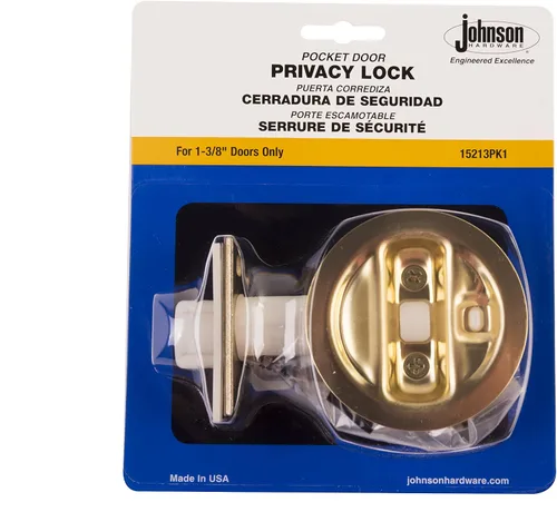 Miniatura 3 de Johnson Hardware Cerradura de privacidad de puerta de bolsillo