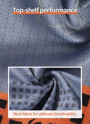 Miniatura 2 de BERGRISAR Camisetas de ciclismo para hombre, manga corta, ropa de ciclismo con bolsillos reflectantes