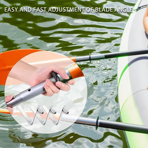Miniatura 2 de HZMM 8 clips de resorte de remo para kayak, clips para poste de tienda, clips de botón de acero inoxidable, clips de resorte de botón de botón