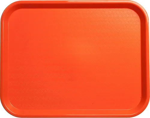 Miniatura 5 de Carlisle FoodService - Bandejas de cafetería negras y naranjas (17.87 x 14 x 0.98 pulgadas)