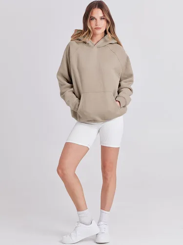 Miniatura 66 de ANRABESS - Sudaderas con capucha para mujer, sobre talla, de vellón de manga larga, modelo de 2024, para otoño