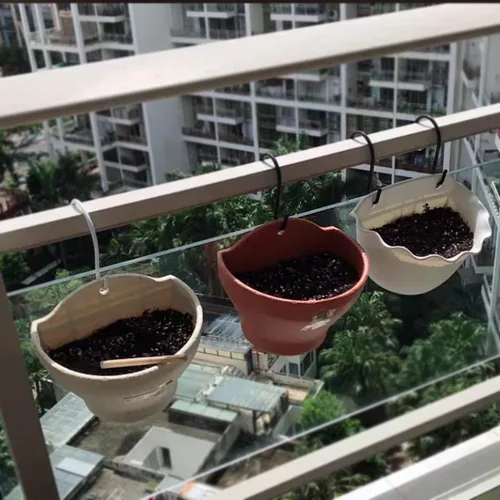 Miniatura 4 de Paquete de 4 ganchos grandes en S para colgar resistentes, ganchos en S de metal con revestimiento de vinilo antideslizante de 6 pulgadas