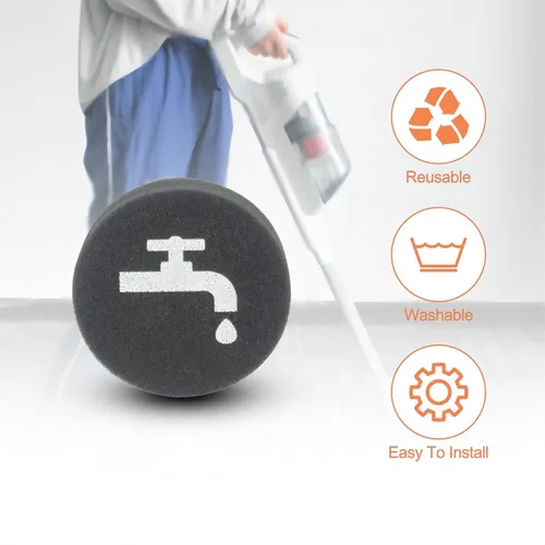Miniatura 3 de Cherimo Filtros de repuesto compatibles con BLACK+DECKER POWERSERIES 16V/20V aspiradora inalámbrica, compatible con modelos BHFEA420J, BHFEA520J
