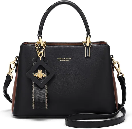 Miniatura 11 de Cnoles Bolsos de mano para mujer, de gran capacidad, bolso de hombro con asa para mujer