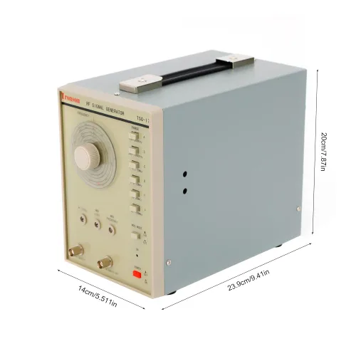 Miniatura 7 de Generador de señal TSG-17, generador de señal de radiofrecuencia de alta frecuencia RF/AM de 110V 100kHz-150MHZ