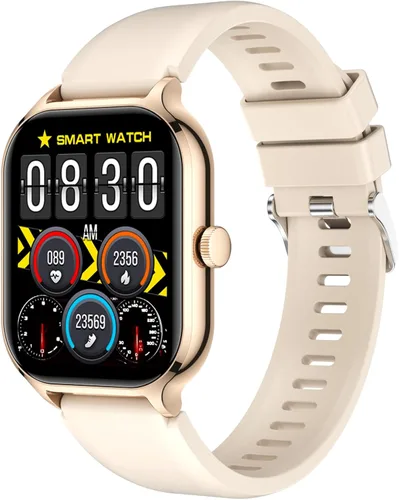 Reloj inteligente para mujeres y hombres (respuesta/hacer llamadas) de 2.01 pulgadas, relojes inteligentes para teléfonos iOS y Android, reloj