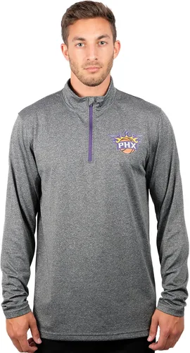 Miniatura 34 de Ultra Game Camiseta oficial de la NBA de manga larga con cremallera corta para hombre Color del