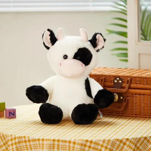 Miniatura 2 de Glow Guards - Vaca de peluche con iluminación, adorable, brillante, suave, con luces ledes nocturnas, para cumpleaños, Navidad y Día del Niño