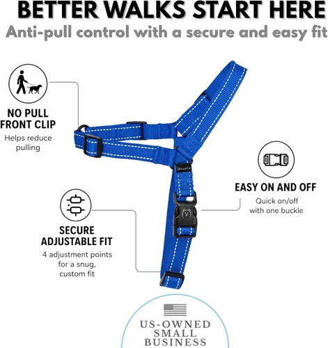 Miniatura 3 de Arnés para perro ShawnCo Dream Walk Pro - Sin tirones, cómodo, ajustable, fácil de usar para ayudar a detener el tirón para perros pequeños