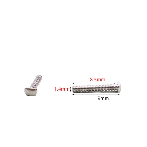 Miniatura 2 de Gafas sin montura Rectangular Tornillo Arandela Tuerca Destornillador Accesorios Kit de Reparación de Gafas