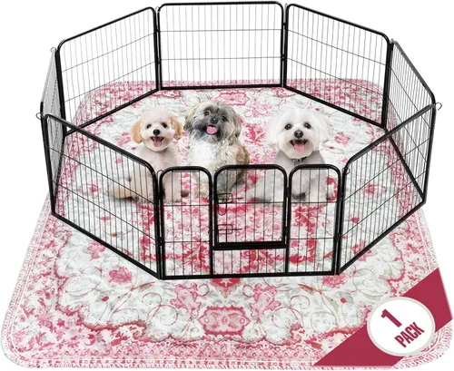 Miniatura 31 de PUPIBOO Almohadillas lavables para orina para perros y gatos - Almohadillas de entrenamiento para cachorros reutilizables súper absorbentes - 100%