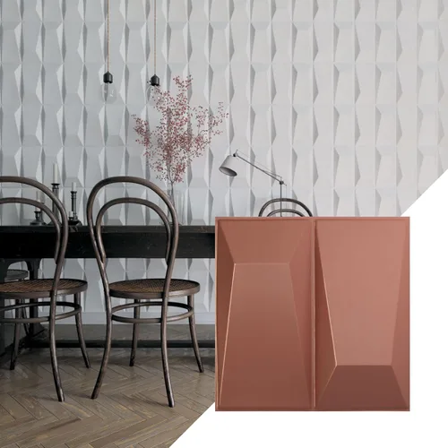 Miniatura 19 de Ekena Millwork WP12X12LOWH 11 7/8 pulgadas de ancho x 11 7/8 pulgadas de alto Locke EnduraWall Decorativo 3D Panel de pared cubre 0.98 pies cuadrados