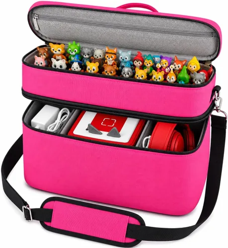 Miniatura 10 de Bevegekos Bolsa de viaje de almacenamiento para Toniebox 2, juego de iniciación, para figuras de Tonie, estación de carga y auriculares, solo funda