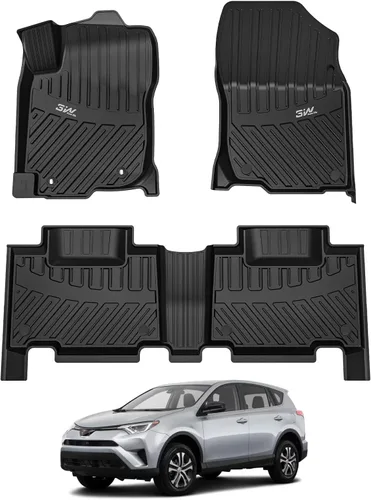 Miniatura 21 de 3W Alfombrilla de carga personalizada para Toyota Sienna 2021-2026, alfombrilla de maletero TPE para Sienna 7 asientos y 8 asientos, accesorios