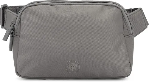 Parker - Riñonera portátil para pañales para bebés, bolsa cruzada para mamás, "Bolsa de cinturón de abedul", Gris